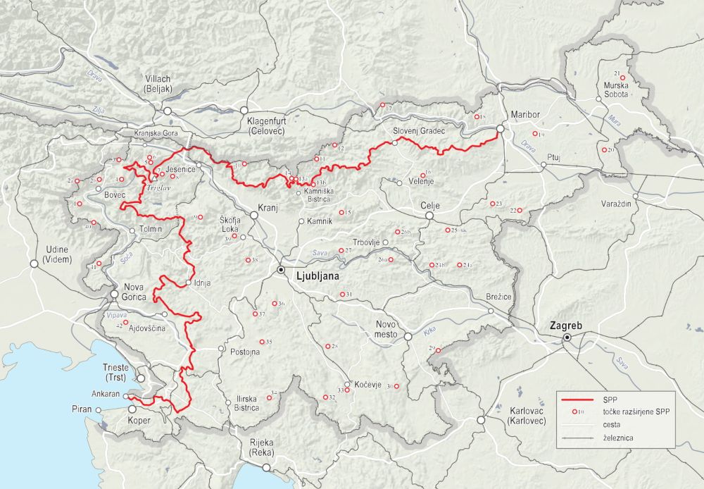 Trail map 